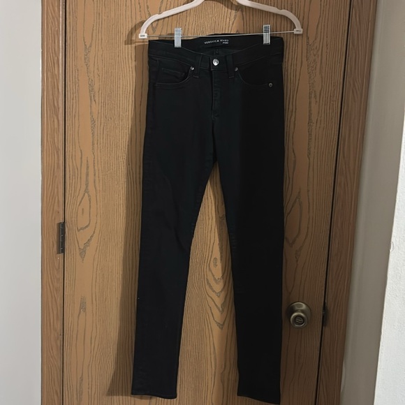 Veronica Beard Brooke Mid-Rise Skinny Jeans Black - Indie Sleaze - Picture 2 of 4